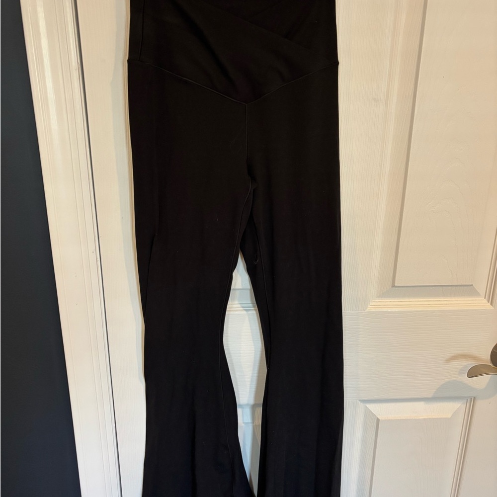 Women's Black High-Waisted Pants